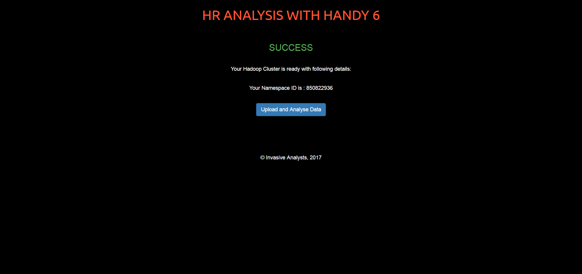 Success Screen